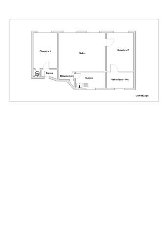 Appartement à vendre de 3 pièces de 60.56 m²