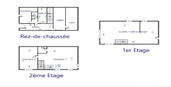 Maison à vendre 4 pièces 109 m² Le Blanc