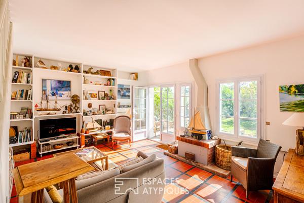Havre de paix : maison sur île privée et gardiennée