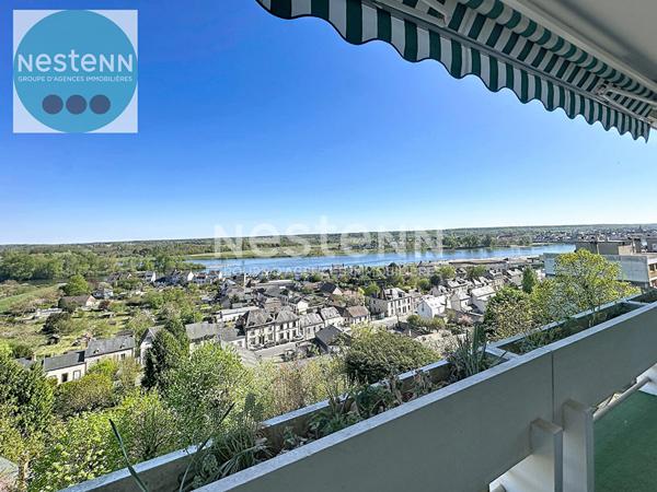 Appartement 4 pièces lumineux avec vue imprenable sur la Loire à Blois - Secteur Basilique