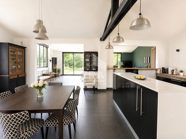 Maison plain-pied 215 m² -  4 chambres, 4 salles d'eau, vue dunes à Merlimont