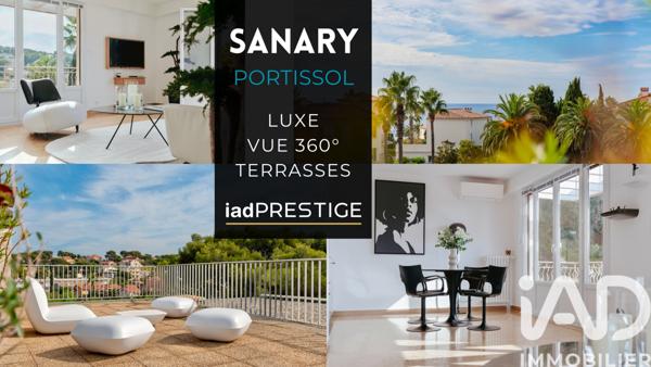 Appartement à vendre 3 pièces 88,5 m² Sanary-sur-Mer