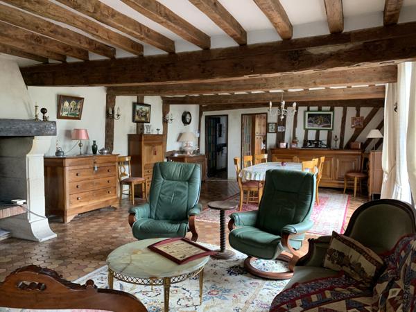 Lisieux (14100) Maison longère de 200m2 avec vue panoramique