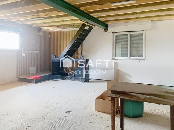 Maison en rénovation - potentiel de 120 M²