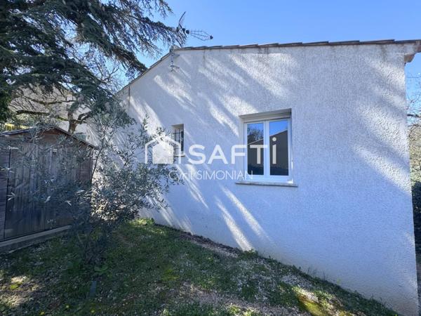 Villa récente T4 de plain pied et proche centre-ville.