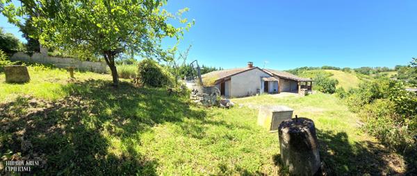 Maison à vendre 3 pièces, 75m², garage 42m², grand terrain clos
