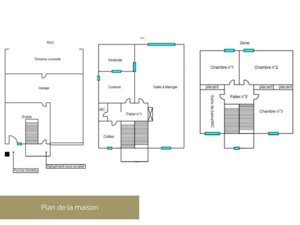 Maison
         5 pièces
        - 99 m² Exclusivité 172 000 € *