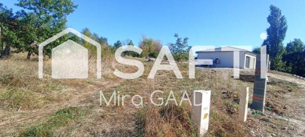 Terrain de 1026 m2 viabilisé