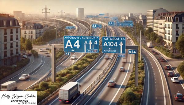 Appartement à vendre 2 pièces BUSSY SAINT GEORGES (77)