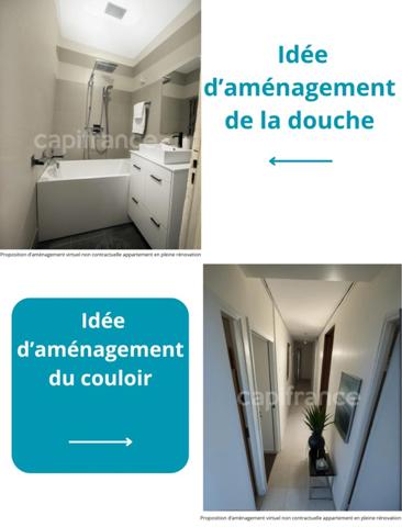 À vendre - Appartement F3 en Rénovation Belle Opportunité à saisir