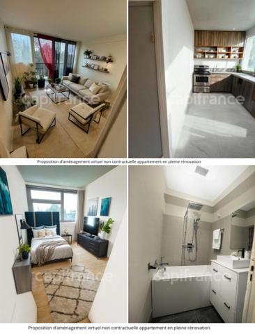 À vendre - Appartement F3 en Rénovation Belle Opportunité à saisir