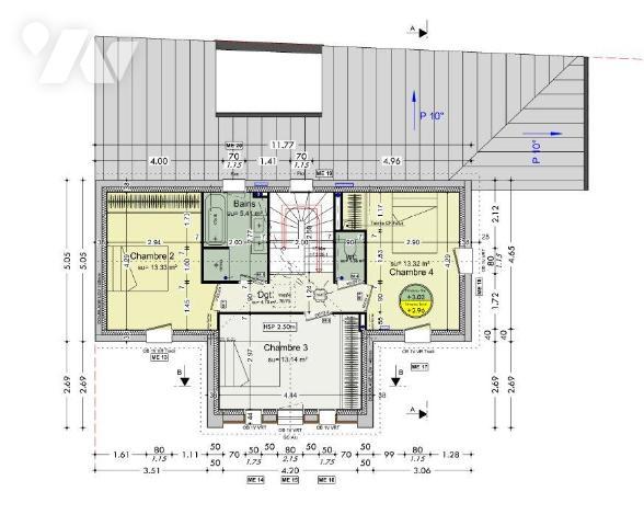 SAINT MALO - ROTHENEUF - Maison neuve de 127m² avec chambre et salle d'eau en rdc