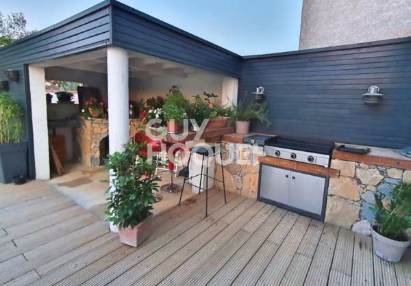 POLLESTRES, Maison 125 m², 3 Faces, 4 chambres, piscine, garage