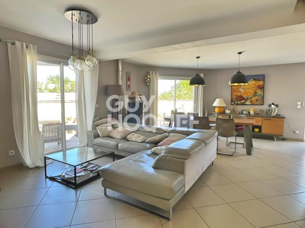 POLLESTRES, Maison 125 m², 3 Faces, 4 chambres, piscine, garage