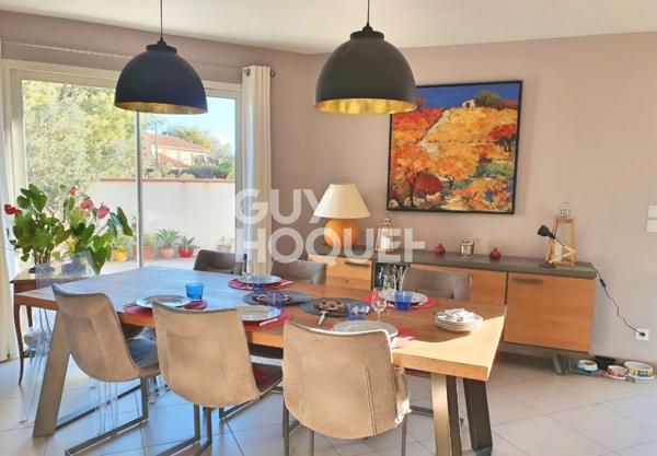 POLLESTRES, Maison 125 m², 3 Faces, 4 chambres, piscine, garage