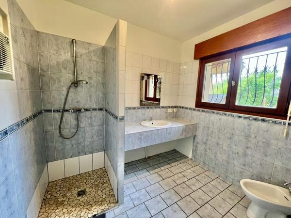 Maison avec dépendance, garage et terrain arboré /