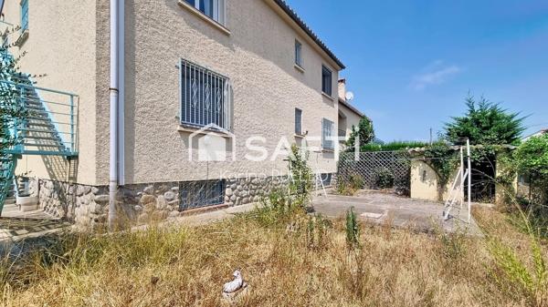 LE BOULOU-Appartement T4 dans maison-jardin-garage