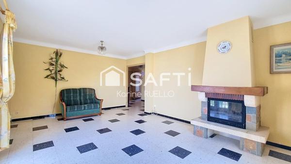 LE BOULOU-Appartement T4 dans maison-jardin-garage
