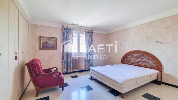 LE BOULOU-Appartement T4 dans maison-jardin-garage
