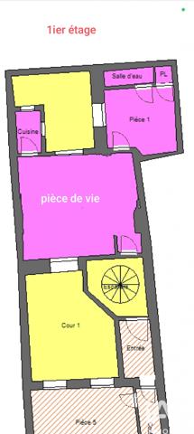 Appartement à vendre 2 pièces 52 m² Riom