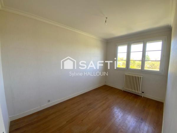 Pavillon 80m2 ss sol 3 chambres, jardin