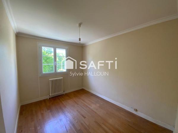 Pavillon 80m2 ss sol 3 chambres, jardin