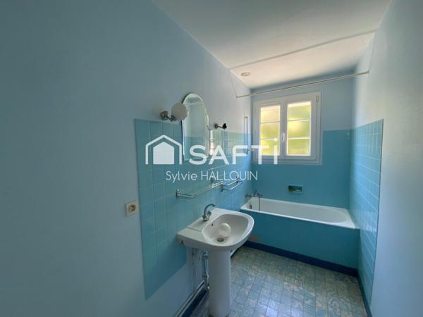 Pavillon 80m2 ss sol 3 chambres, jardin