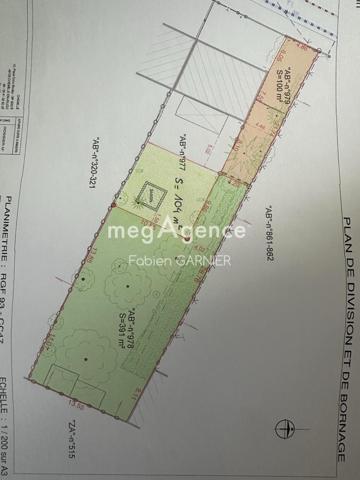Terrain à SAINT-BARTHELEMY-D'ANJOU, 49124 - 595m²