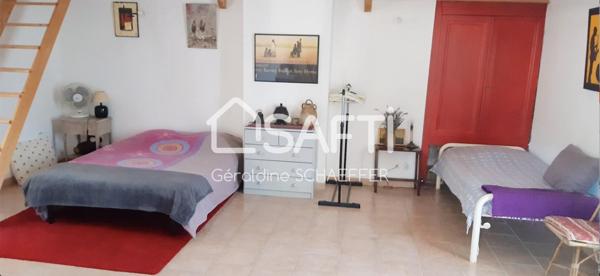 Mas en pierre de 240 m2 , jardin de 2430m2, Véranda, Garages