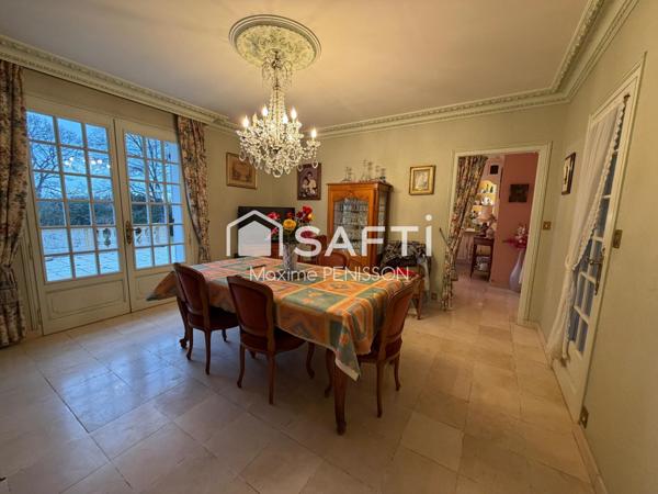 ? Maison familiale de caractère – 223 m² – Grand terrain avec bois à Saint-Longis