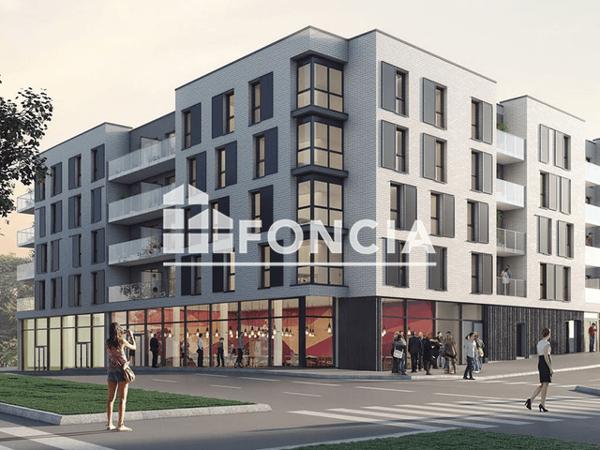 Location Appartement 3 pièces 61.27 m² - 1 RUE JEAN BODEL PORTE A106 Arras 62000