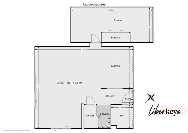 Maison récente 3 chambres, bureau, jardin, terrasse et panneaux solaires à Bernis