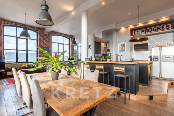 Loft d'architecte dans une ancienne filature de coton