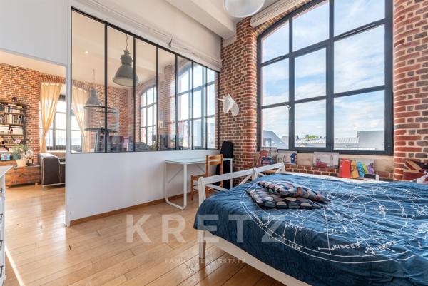 Loft d'architecte dans une ancienne filature de coton