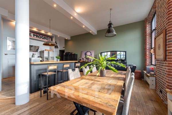 Loft d'architecte dans une ancienne filature de coton