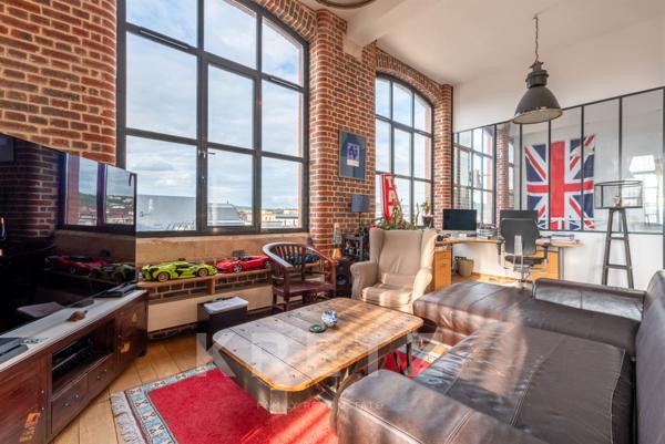 Loft d'architecte dans une ancienne filature de coton