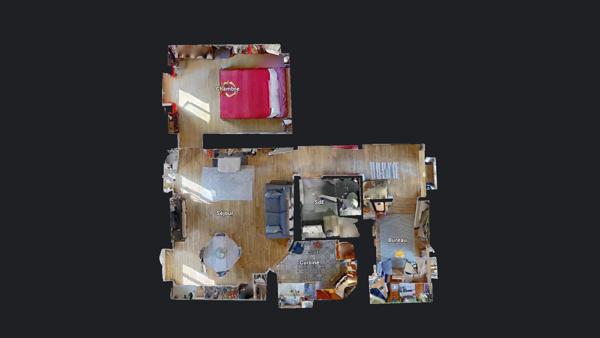 PROCHE CENTRE-VILLE NANGIS, APPARTEMENT 3 PIECES, PLACE DE STATIONNEMENT