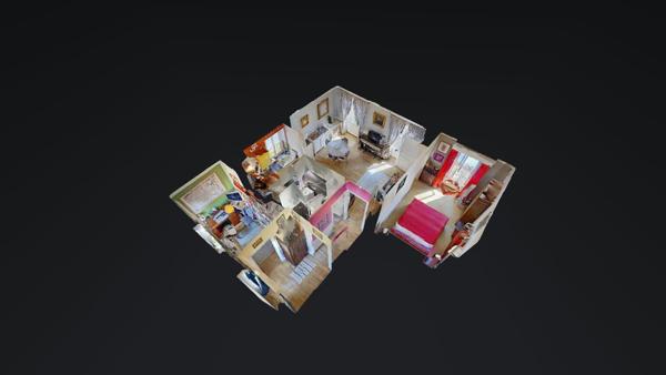 PROCHE CENTRE-VILLE NANGIS, APPARTEMENT 3 PIECES, PLACE DE STATIONNEMENT