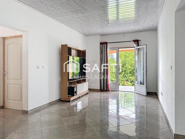 Maison F4 sur grand terrain arboré de 780 m²