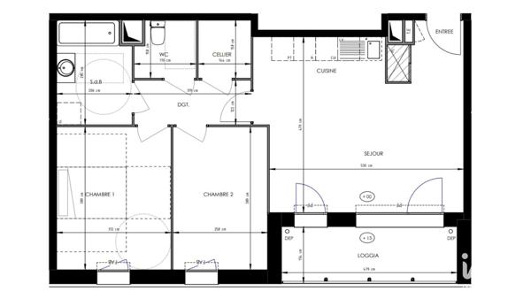 Appartement à vendre 3 pièces 63 m² Lens