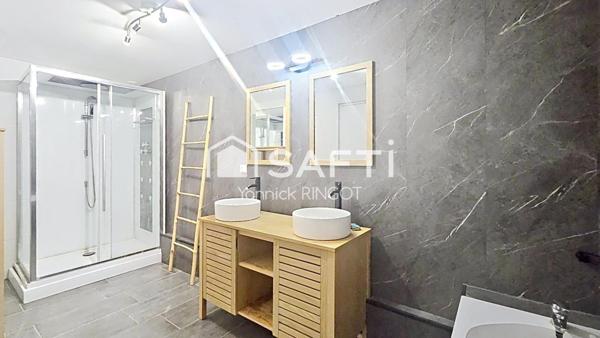 Maison familiale clé en main, terrasse jardin