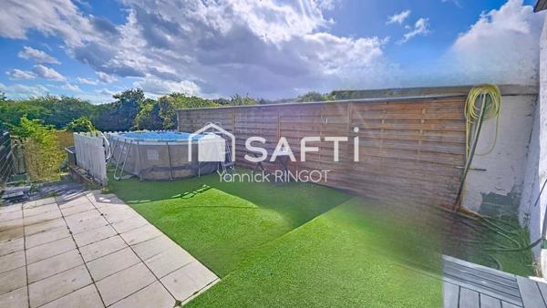 Maison familiale clé en main, terrasse jardin