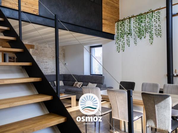 Maison type 4 avec jardin et stationnement en centre-bourg !