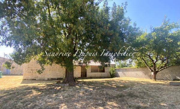 Saintes (17100) Ensemble immobilier : grande maison et dépendances