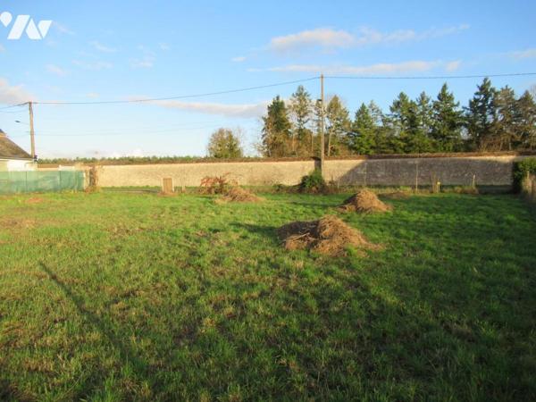 Terrain constructible d'une superficie de 500 m²