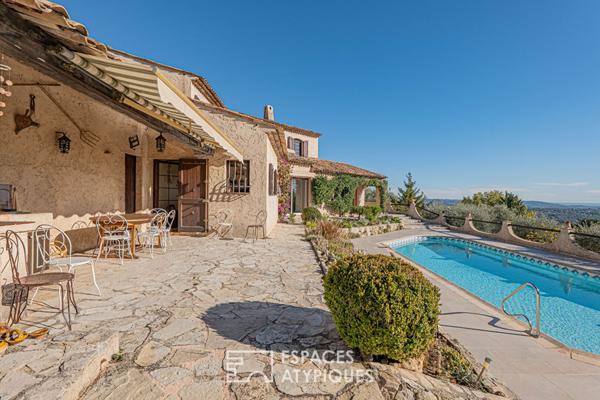 L’Horizon Rêvé à Cabris : Villa de Prestige et son Parc aux Oliviers