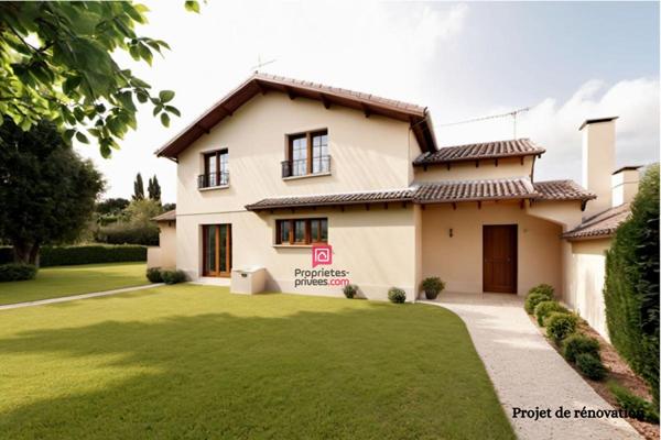 Domaine agricole à vendre de 21 hectares avec maison d'habitation de 120m² et grands hangars Marsillargues