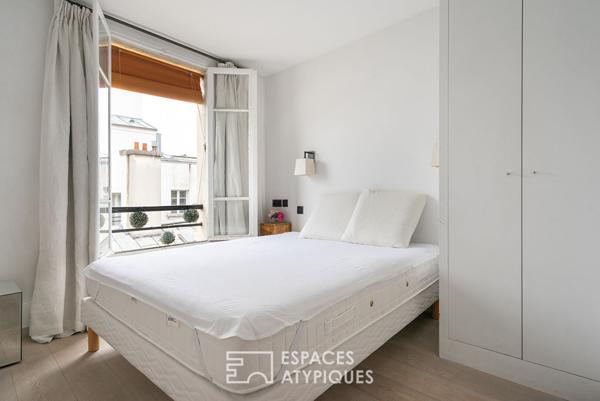 Appartement contemporain sur cour en plein coeur du Marais