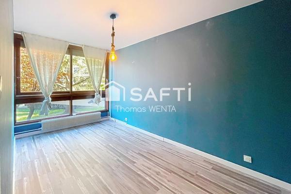 T3 lumineux avec balcon, parking sécurisé et cave – possibilité 3ème chambre