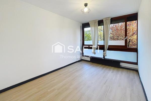 T3 lumineux avec balcon, parking sécurisé et cave – possibilité 3ème chambre